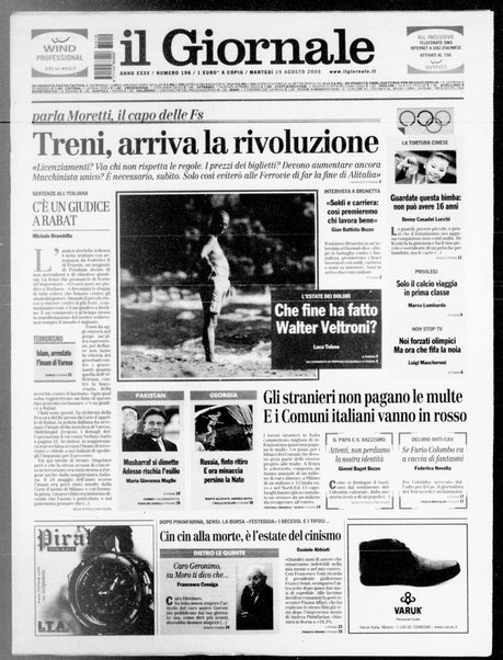 Il giornale : quotidiano del mattino